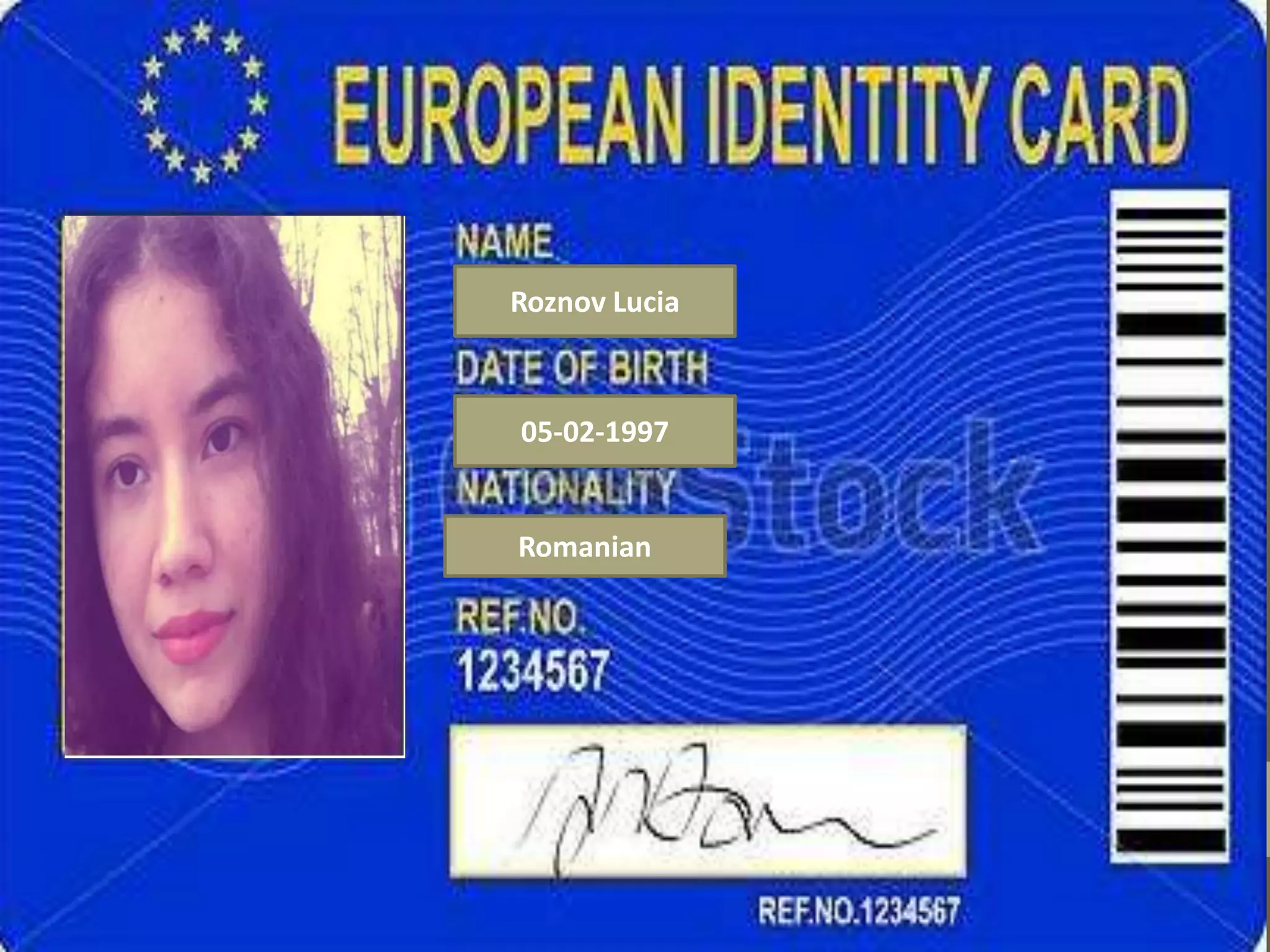 Romanian Id Card Number